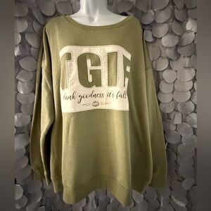 Women's Olive Sweatshirt